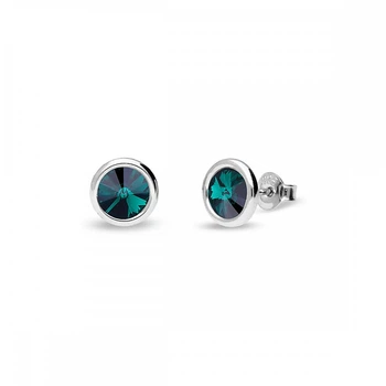 Срібні сережки Spark зі Swarovski Tiny Bonbon Studs KR1122SS29EM