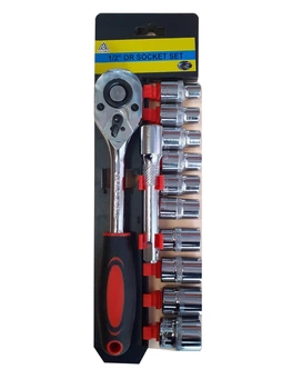 Набор торцевых головок DR SOCKET SET 12 шт 1/2" (SH777322)