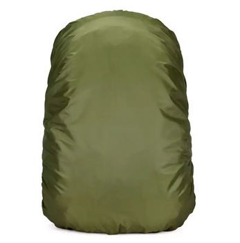 Водостійкий чохол на рюкзак кавер 35 - 45 л Зелений Kali KL518 захист від води снігу та бруду зносостійкий вологонепроникний для туристичних походів