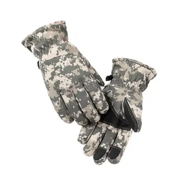 Зимние перчатки размер XL Снежный камуфляж (Kali) KL517