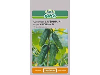 Огірок GOOD SEEDS (10 пачок) КРІСПІНА F1 [10 насінин]