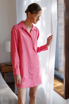 Халат Leinle 48(XL) Розовый (93816)