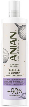 Шампунь Anian Onion Extract Biotin Cebolla Antioxidante 400 мл (8414716112940)