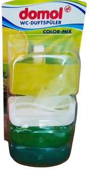 Domol Color Mix освежающие блоки для унитаза, 3x55мл