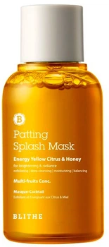 Сплэш-маска Blithe Energy Yellow Citrus and Honey Patting Splash Mask 70 мл (8809501660254)