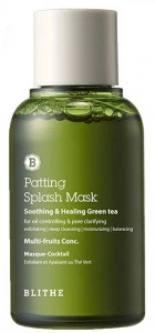 Сплэш-маска Blithe Patting Splash Mask Soothing & Healing Green Tea 70 мл (8809501660261)