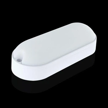 Накладний овальний світлодіодний (LED) ЖКГ світильник 12Вт 6500К, герметичний IP65