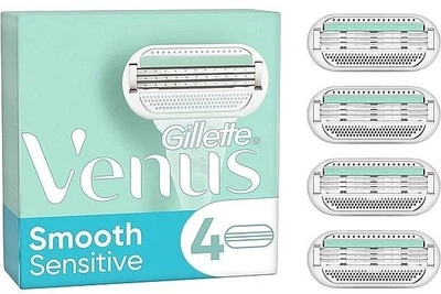 Картриджі змінні для гоління жіночі Gillette Venus Smooth Sensitive 4 шт.