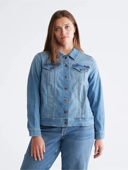 Джинсовая куртка женская Calvin Klein 927019920 1X Синяя (1159796093)