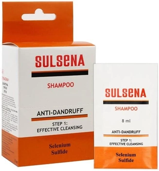 Szampon Sulsena Anti-Dandruff przeciwłupieżowy 5 x 8 ml (4823052202620)