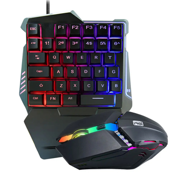 Игровая клавиатура с подсветкой + мышка 198I G506 (7772) UKC
