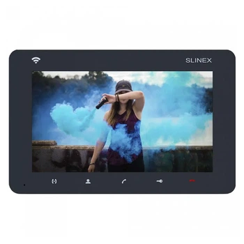 Wi-Fi домофон Slinex SM-07N Cloud графіт з переадресацією виклику
