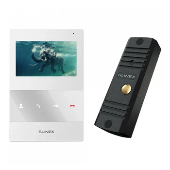 Комплект домофона Slinex SQ-04M білий + ML-16HD чорна
