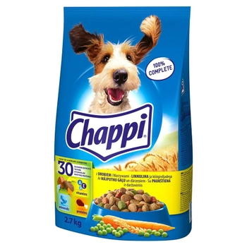 Сухий корм для собак Chappi птиця 2.7 кг (5900951252778)