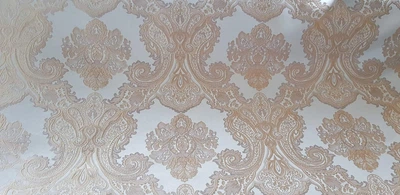 Ткань мебельная обивочная, LYMEL JACQUARD, беж, пог. м.