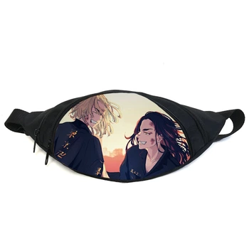 Поясная сумка бананка Токийские мстители Tokyo Revengers (GB TR 08) Gear Bag черная