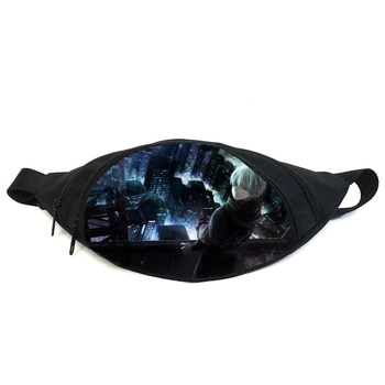 Поясная сумка бананка Токийский гуль Tokyo Ghoul (GB TG 03) Gear Bag черная