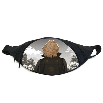 Поясная сумка бананка Токийские мстители Tokyo Revengers (GB TR 045) Gear Bag черная