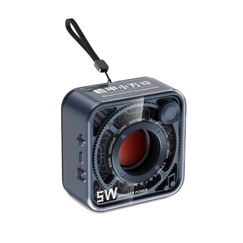 Колонка блютуз портативная Pulse DW12 мини динамик на аккумуляторе Navy Blue