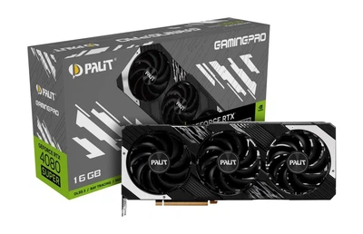 Відеокарта GF RTX 4080 Super 16 GB GDDR6X GamingPro Palit (NED408S019T2-1032A) Black