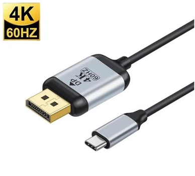 Адаптер конвертер Type-C - DisplayPort V1.4 4K 60 Hz 1.8м