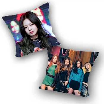 Подушка Блэкпинк Дженни BLACKPINK двухсторонняя 25х25 см (y0007)
