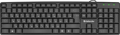 Клавіатура дротова Defender Element HB-520 USB (45529)