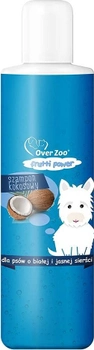 Шампунь для собак з білою шерстю Over Zoo Frutti Power Кокос 200 мл (5900232781461)