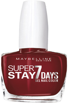 Лак для нігтів Maybelline New York Superstay 7 Days Gel Nail Color 278 Rouge Couture Plum 10 мл (3600530282418)