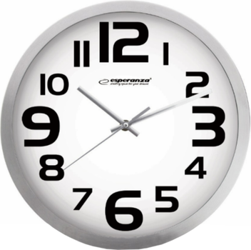 Настінний годинник Esperanza Wall Clock Zurich EHC013W White
