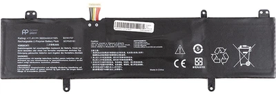 Акумулятор PowerPlant для ноутбуків Asus VivoBook 14 X411UA (B31N1707) 11.4V 3600mAh (NB431793)