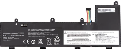 Аккумулятор PowerPlant для ноутбуков Lenovo Yoga 11e-20GC (00HW043) 11.4V 3635mAh (NB482061)