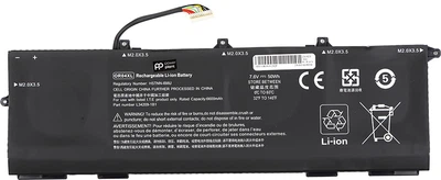 Акумулятор PowerPlant для ноутбуків HP Elitebook x360 (OR04XL) 7.6V 6600mAh (NB462179)