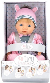 Пупс Tiny Treasure Blond Haired Doll With Zebra Outfit 45 см (5713396302676)