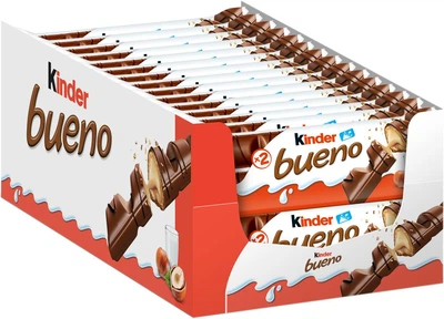 Упаковка шоколадних батончиків Kinder Bueno 43 г х 30 шт