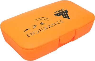 Pudełko na pigułki Trec Nutrition Endurance Pomarańczowe (5902114050917)