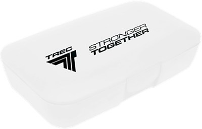 Таблетниця Trec Nutrition Pillbox Stronger Together Біла (5902114050924)