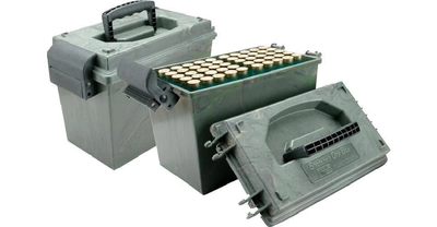 Коробка MTM Shotshell Dry Box на 100 патронів кал. 12/76. Колір – камуфляж