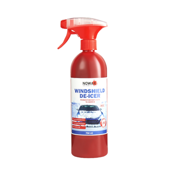 Розморожувач скла та замків NOWAX Windshield De-Icer 0,75л., (20шт./ящ.)