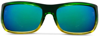 Очки Pelagic Fish Hook - Polarized Mineral Glass ц:green dorado / green