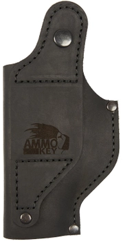 Кобура поясная Ammo Key SHAHID-1 S Glock17 Black Hydrofob