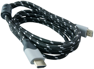 Kabel DPM HDMI to HDMI 4K v. 2.0 3 m czarno-biały (BMHD4K30) (5906881212455)
