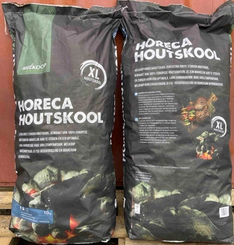 Деревне вугілля з грабу HoReCa Houtskool welkoop 10кг (030001)