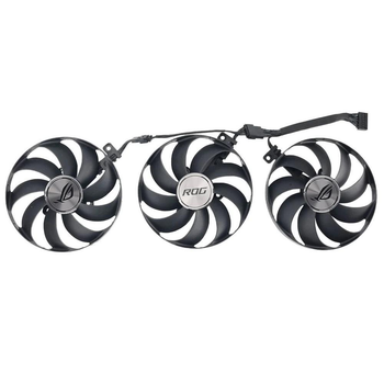 Вентилятор (кулер) Everflow для видеокарты Asus Strix RTX 3050-3060 комплект 3 шт (CF9015H12S)