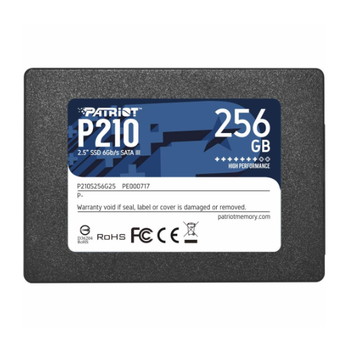 Твердотільний накопичувач SSD Жорсткий диск Patriot P210 256GB 2.5" SATAIII 3D QLC (P210S256G25)