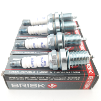 Свечи BRISK SUPER DR17YC Ланос 16V, Авео 16V, ВАЗ 2110-2112 16V, иномарка 16V (ключ 16)