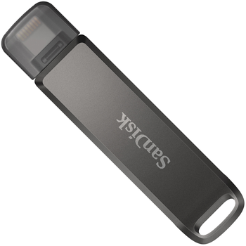 Флеш пам'ять USB SanDisk iXpand Luxe 256GB USB Type-C + Lightning Black (SDIX70N-256G-GN6NE)