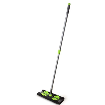 Швабра на затискачах телескопічна ручка Stenson MH-3369 1.25м/37.5*13*3см black