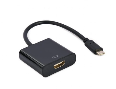 Адаптер Cablexpert USB Type-C HDMI M/F Black (A-CM-HDMIF-04)