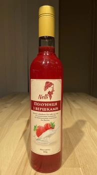Сироп Nelli Полуниця з вершками 900 г